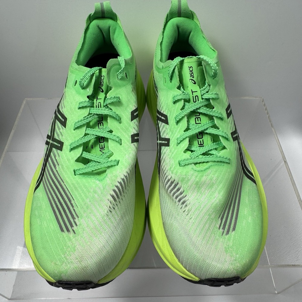 ASICS Megablast Green Running Shoes Sneakers 1013A170 Men's Size 8 - Picture 5 of 12
